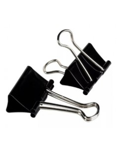 Binder Clip Ezco Negro N5 51 Mm X Unidad