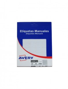 Etiqueta Avery A3012 X Unidad