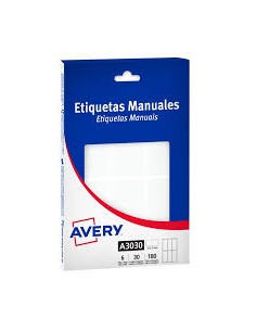 Etiqueta Avery A3030 X Unidad