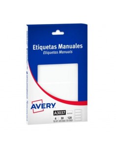 Etiqueta Avery A3037 X Unidad