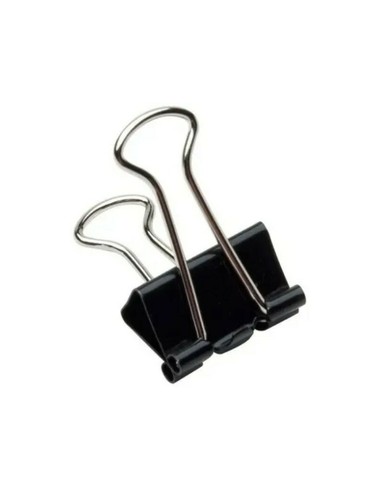 Binder Clip Ezco Negro N4 41 Mm X Unidad
