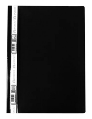 Carpeta Ezco Base Opaca Oficio Negro