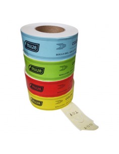 Rollo De Turno Mil28 X 2000 Surtido