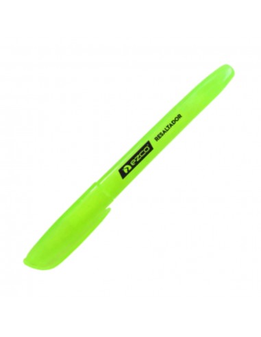 Resaltador Ezco Circular Punta Biselada Verde