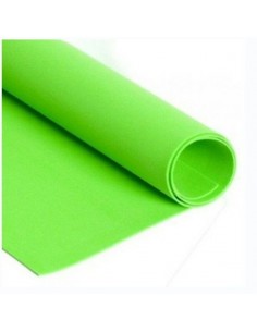 Goma Eva Lisa 40x60 Verde Manzana