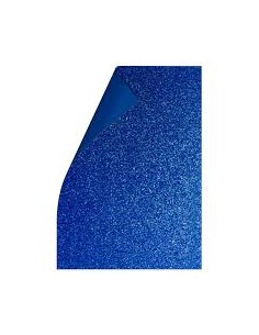 Goma Eva Glitter 40x60 Azul