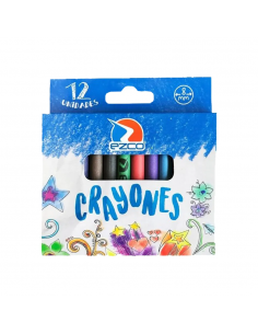 Crayones Ezco Escolares X 12 (diametro: 8 Mm)