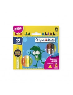 Crayones Paper Mate 12 Ct Thick Triangular 2136743