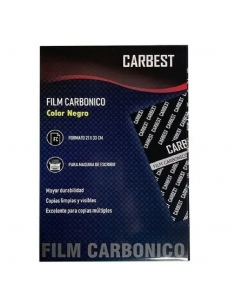 Carbonico Carbest Oficio Negro Caja X 50