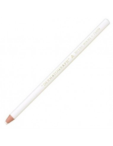 Lapiz Dermatografico 7600 Mitsubishi Blanco