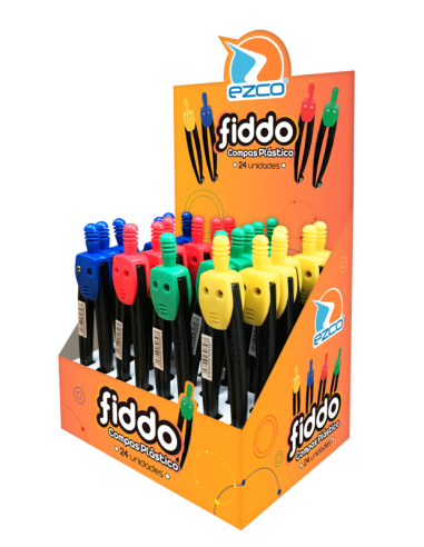 Compas Ezco Plastico Fiddo