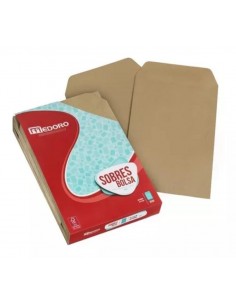 Sobre 2524 Medoro Papel Manila Reciclado 162 X 229 Mm X 100