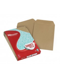 Sobre 2523 Medoro Papel Manila Reciclado 140 X 210 Mm X 100