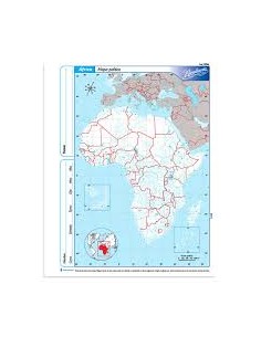 Mapa Africa Politico N3 Alfa