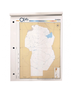 Mapa Cordoba Politico N3 Alfa