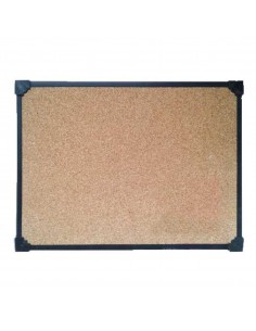 Pizarra Mundo Pizarra Corcho 60 X 80 Cm Eco Metal Negro...