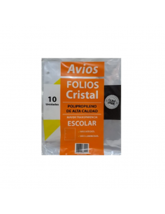 Folio Avios Escolar X 10 Unidades