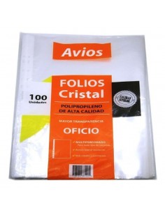 Folio Avios Oficio X 100 Unidades