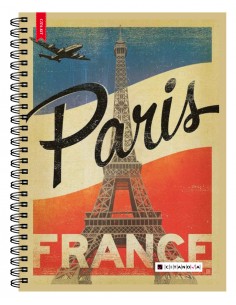 Cuaderno Citanova Cuadriculado A4 Vintage 77462