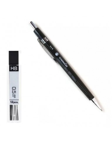 Minas Skycolor Para Lapiz Mecanico Hb 0,5 Tubo...