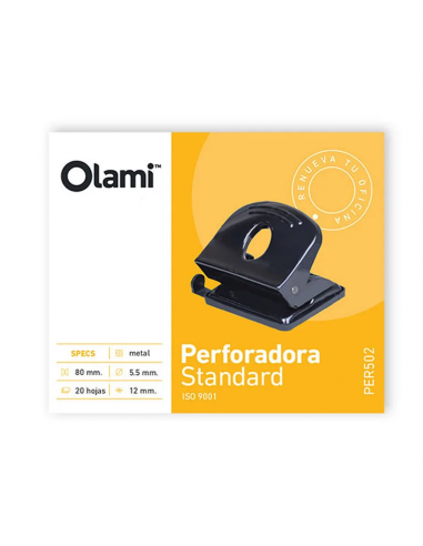 Perforadora Olami Per 502 Para 20 Hojas