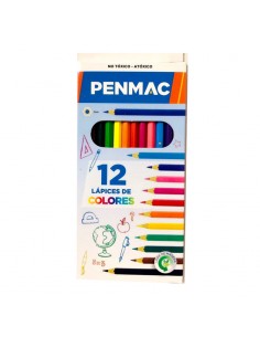 Lapices De Colores Penmac Estuche X 12