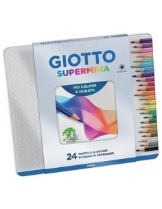 Lapiz Giotto Supermina Lata 24 Colores 236800