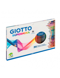 Lapices Supermina Giotto X 36 Colores