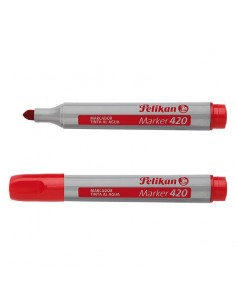 Marcador Al Agua Pelikan 420 Rojo