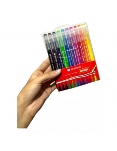 Marcador Escolar Skycolor Borrables X 10