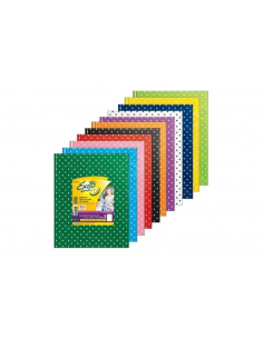 Cuaderno Exito 3 Rayado 19x23 Forrado T/d Lunares 48 Hjs...