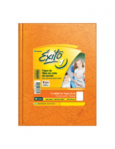 Cuaderno Exito 1 Rayado Monitor 16x21 Forrado Araña...