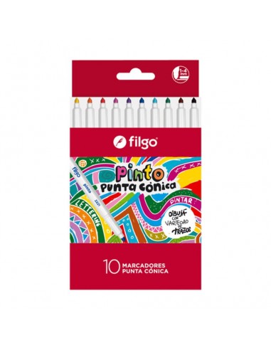 Marcador Filgo Punta Conica