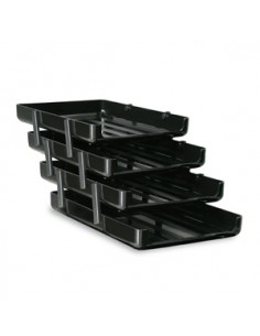 Bandeja Papelera Pizzini Oficio 4 Pisos A Bisagra 0440bng