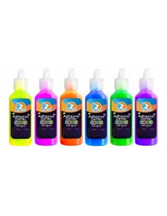 Adhesivo Ezco Glitter 21 Grs Neon Surtido