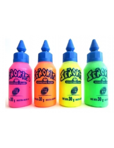 Adhesivo Señorita 30 Gr Naranja Fluo