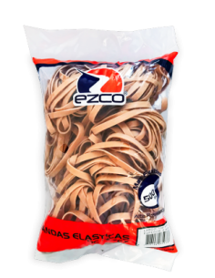 Bandas Elasticas Ezco 500 Grs (largo 130 Mm / Ancho 6 Mm )