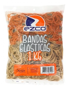 Bandas Elasticas Ezco 1000 Grs (diam. 38 Mm )