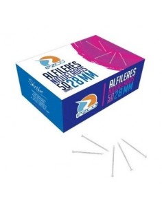 Alfileres Ezco Niquelados Caja 50 Gr