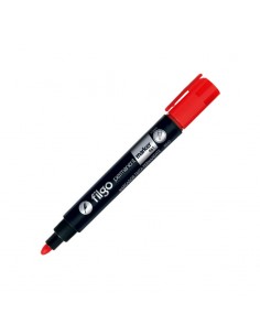 Marcador Filgo Permanente Marker 061 Punta Redonda Rojo