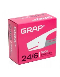 Broches Grap 24/6 X 5000 Cod 552