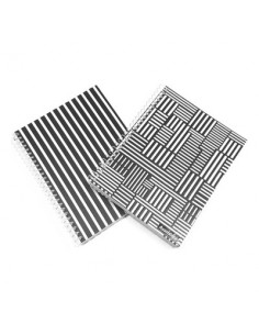 Cuaderno Asamblea Cuadriculado 22x29 B&w T/d C/esp 80 Hjs...