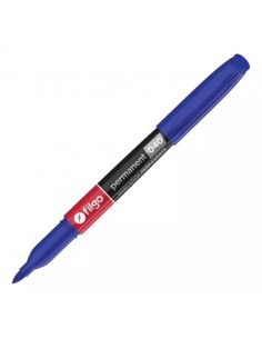 Marcador Filgo Permanente 040 Fino Azul