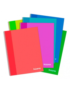 Cuaderno Husares Rayado 16x21 Trendy 80 Hjs