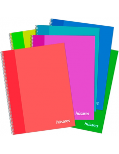 Cuaderno Husares Cuadriculado 16x21 Trendy 80 Hjs