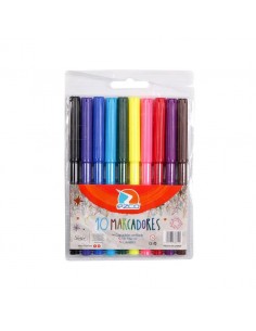Marcador Ezco Escolar X 10