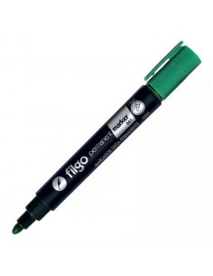 Marcador Filgo Permanente Marker 061 Punta Redonda Verde