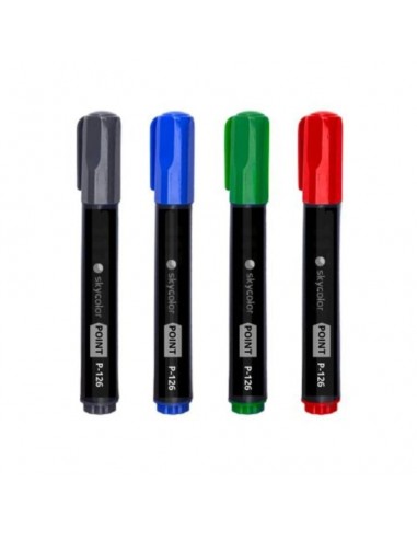 Marcador Skycolor Point P-126 Permanente Punta...