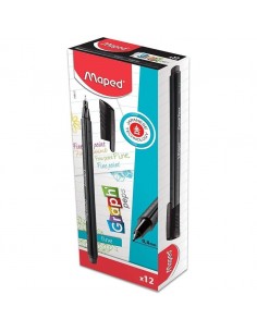 Rotulador Maped Fino Graph Peps Negro 749111
