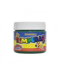 Tempera Señorita 250 Gr Verde Oscuro